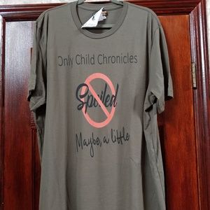 NWOT Men's only child chronicles t-shirt